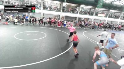 117-130 lbs Champ. Round 1 - Noah Woods, Washington vs Grayson Clevenger, Ozark Wrestling Club