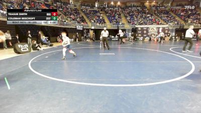 90 lbs Round Of 16 - Teague Smith, Ringgold vs Coleman Beecroft, Southern York