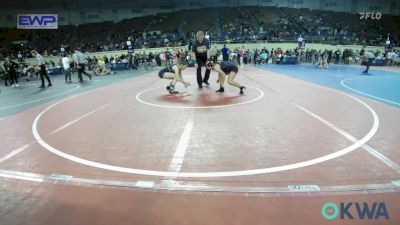 102 lbs Consi Of 4 - Mia Waite, Tulsa Blue T Panthers vs Silver Belvin, Shelton Wrestling Academy