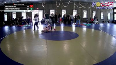 99-111 lbs Round 5 - Brody Ohern, Spartan Wrestling Club vs Jameson Wachter, Butler