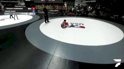 75 lbs Cons. Round 2 - Teagan VanBebber, MTC - MANTANONA TRAINING CENTER vs Owais Khan