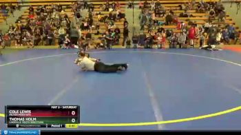 50 lbs Round 2 - Cole Lewis, Milton Monsters vs Thomas Holm, Lakeville Youth Wrestling