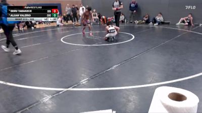 105 lbs Quarterfinal - Seru Tabakece, Sublime Wrestling Academy vs Alijah Valerio, Cougar Wrestling Club