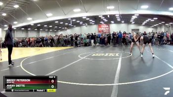 92 lbs Cons. Round 1 - Brody Peterson, Nova WC vs Avery Diette, Joliff