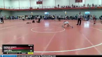 90 lbs Semifinal - Patrick Dowty, Indian Creek WC vs Case Bell, Contenders Wrestling Academy