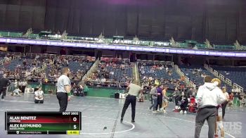 2A 106 lbs Champ. Round 1 - Alan Benitez, Forbush vs Alex Raymundo, Randleman