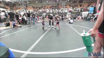 37-40 lbs Consi Of 4 - Ollie Fixico, Red Ryder Wrestling Club vs Sean Rodriguez, Chickasha Youth Wrestling