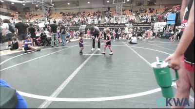 37-40 lbs Consi Of 4 - Ollie Fixico, Red Ryder Wrestling Club vs Sean Rodriguez, Chickasha Youth Wrestling