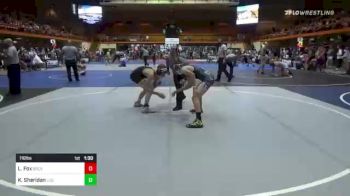 116 lbs Semifinal - Liam Fox, Bear Cave vs Keenan Sheridan, Legends Of Gold