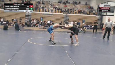 165 lbs Semifinal - Paddy Gallagher, Ohio State vs Alessio Perentin, Unrostered- Spartan Combat RTC
