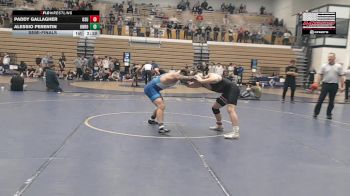 165 lbs Semifinal - Paddy Gallagher, Ohio State vs Alessio Perentin, Unrostered- Spartan Combat RTC