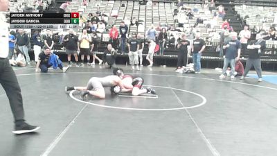122-H lbs Round Of 16 - Jayden Anthony, Cross vs Jayson Garcia, Egg Harbor