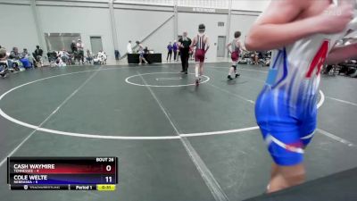 126 lbs 4th Wrestleback (16 Team) - Aidan Hare, Tennessee vs Creighten Lassen, Nebraska