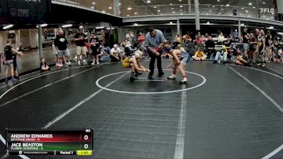 80 lbs Round 3 (8 Team) - Jace Beaston, Florida Scorpions vs Andrew Edwards, Keystone Krush