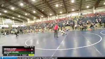 39 lbs Quarterfinal - Seamus Curry, Roy Wrestling Club vs Brydger Sellers, SYRACUSE