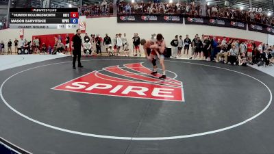 70 kg Champ. Round 3 - Hunter Hollingsworth, Oklahoma Regional Training Center vs Mason Barvitskie, West Point Wrestling Club