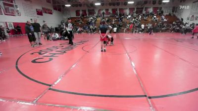 84-90 lbs Round 2 - Maximilian Kristofl, Church Boyz vs Elijah Montes, 951 Wc