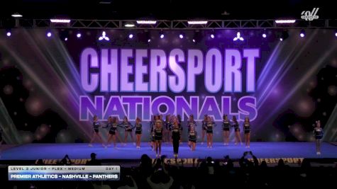 Premier Athletics - Nashville - Panthers [2026 L3 Junior - Flex - Medium Day 1] 2026 CHEERSPORT National All Star Cheerleading Championship