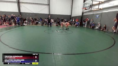 97 lbs Round 1 - Trysten Gonzales, Zillah Wrestling vs Kolston Hulegaard, Ridgefield Wrestling Club