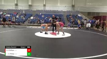 148 lbs Champ. Round 2 - Vinnie Pinto, Region Wrestling Academy vs Oshea Phillips, Centerville Bulldog Wrestling