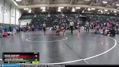 110 lbs Round 5 (6 Team) - Myles Sanchez, Nebraska Titans vs Jakson ...