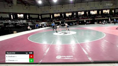 157 lbs Round Of 64 - Allan Gushue, Gilman School vs Jt Chance, Western Reserve Academy