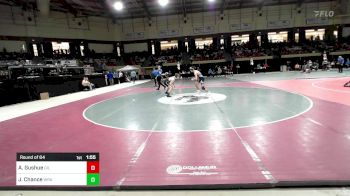 157 lbs Round Of 64 - Allan Gushue, Gilman School vs Jt Chance, Western Reserve Academy