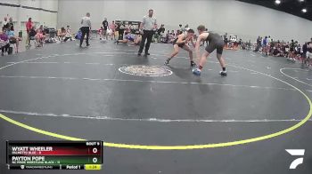 138 lbs Finals (8 Team) - Wyatt Wheeler, Palmetto Blue vs Payton Pope, NC Pride Wrestling Black