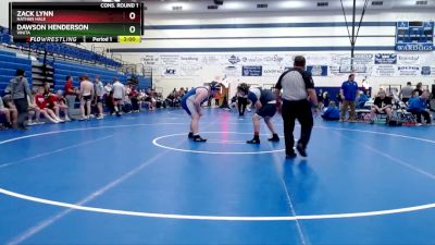 285 lbs Cons. Round 1 - Zack Lynn, Nathan Hale vs Dawson Henderson, Vinita