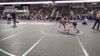 75 lbs Cons. Semi - Brooklynn White, Turner vs Laci Montano, MAC