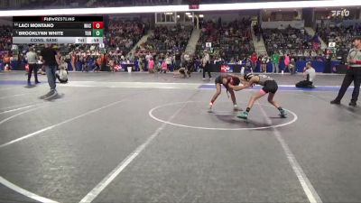 75 lbs Cons. Semi - Brooklynn White, Turner vs Laci Montano, MAC