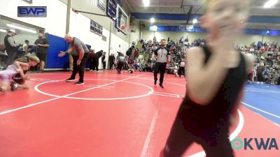 43 lbs Round Of 32 - Kainen Hunter, Vian Wrestling Club vs Liam Williams, Heat