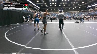 149 lbs Cons. Round 3 - Dustin Loughrie, Pratt Community College vs Gianluca Munoz, Arizona Christian University
