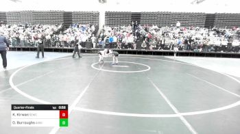 Quarterfinal - Kinsley Kirwan, Shore Elite Wrestling Club vs Ora Burroughs, All I See Is Gold Academy