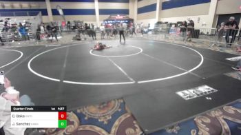 88 lbs Quarterfinal - Colton Baka, Untouchables vs Jaxon Sanchez, Hawkeye WC