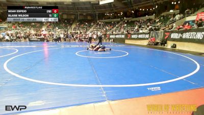 105 lbs Round Of 32 - Noah Espejo, Elite Force Wrestling Club vs Blaise Wilson, Young Guns