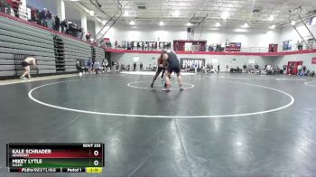 285 lbs Champ. Round 2 - Kale Schrader, Newberry vs Mikey Lytle, Salem