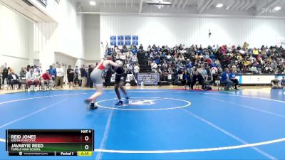 150 lbs 7th Place Match - Javaryie Reed, Tupelo High School vs Reid Jones, South Pontotoc