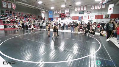 61 lbs Rr Rnd 1 - Collin Houston, Grove Takedown Club vs Braelyn Stracener, Gravette Wrestling Club