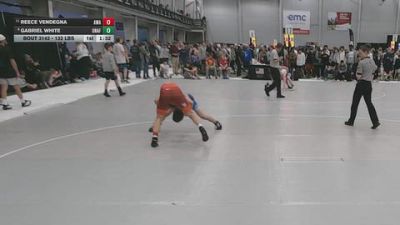 132 lbs Champ. Rd Of 16 - Reece Vendegna, Askren Wrestling Academy vs Gabriel White, Unaffiliated