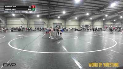 112 lbs Quarterfinal - Addison Neal, The Best Wrestler vs Harper Kalo, Michigan Revolution