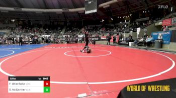 52 lbs Semifinal - Finley Uhlenhake, Immortal Athletics WC vs Stella McCarther, Clinton Youth Wrestling