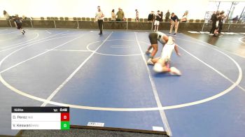 150 lbs Consolation - Damien Perez, Individual vs Vehaan Keswani, MetroWest United