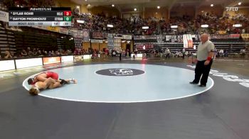 150 lbs Cons. Round 3 - Dayton Fromholtz, St. Francis Hs vs Sylar Rohr, Hill City Hs