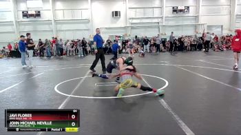 64 lbs Semis & 1st Wrestleback (8 Team) - Javi Flores, Ohio Gold 24K vs John Michael Neville, Revolution Elite