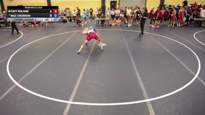 150 lbs Champ. Round 2 - Wyatt Roland, IL vs Mac Crosson, IA