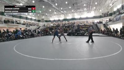 175 lbs Quarters & 1st Wb (16 Team) - Marquis Carter, Woodland, Cartersville vs Justice Levitan, Cambridge