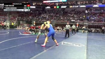 1A-215 lbs Champ. Round 1 - Taren Dierking, Southeast Warren/Melcher-Dallas vs Sam Taylor, Underwood
