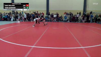 85 lbs Champ. Round 1 - Bain Leonhart, Outlaw Wrestling Club vs Max Kellogg, Chickasaw Elite Wrestling Club