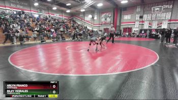 105 lbs Champ. Round 2 - Arlyn Franco, Northview vs Riley Morales, Trabuco Hills